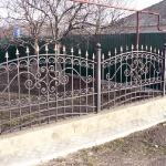  Заборы с элементами ковки_3
