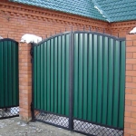 Ворота и калитки с элементами ковки_4